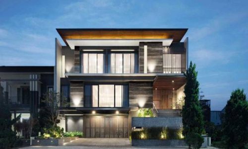 Desain Rumah Mewah 1 Lantai