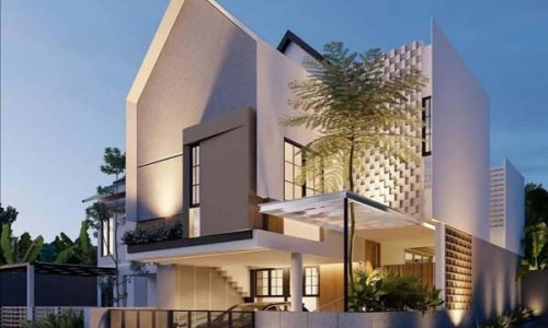 Rumah Modern 2 Lantai