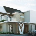 desain rumah tampak depan mewah