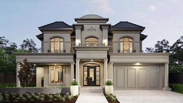 gambar rumah klasik modern