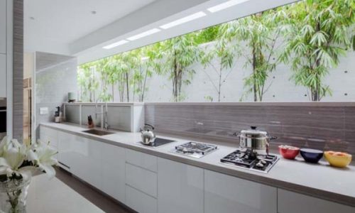 Desain Dapur Kotor Modern