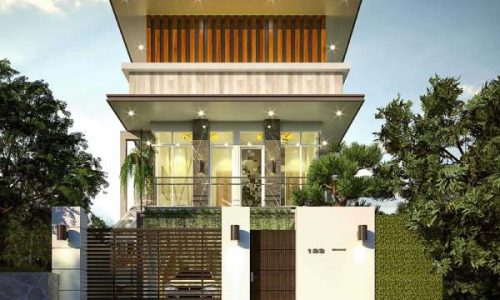 Desain Villa Minimalis 2 Lantai