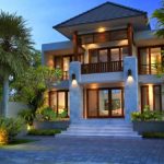 Rumah Minimalis 2 Lantai Style Bali