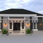 Desain rumah 10x11 1 lantai