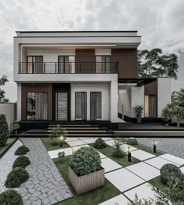 desain rumah modern 10x10