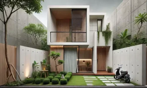 Desain Rumah Minimalis 6x8 Kamar 2