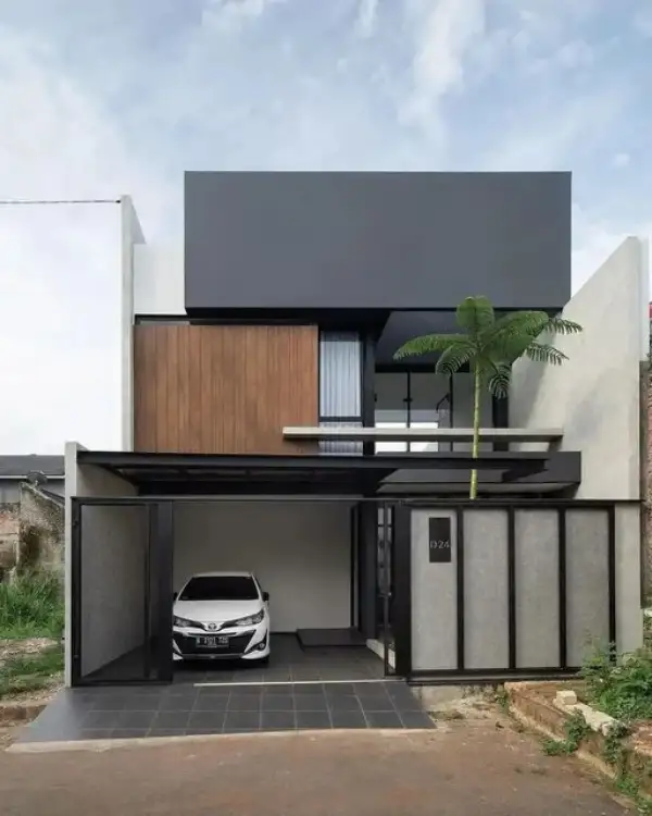 Desain Rumah Industrial Minimalis