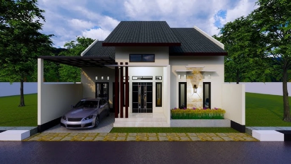 Desain Rumah 9x8 2 Kamar Tidur
