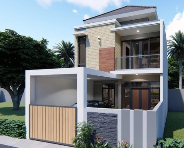 desain rumah 9x8