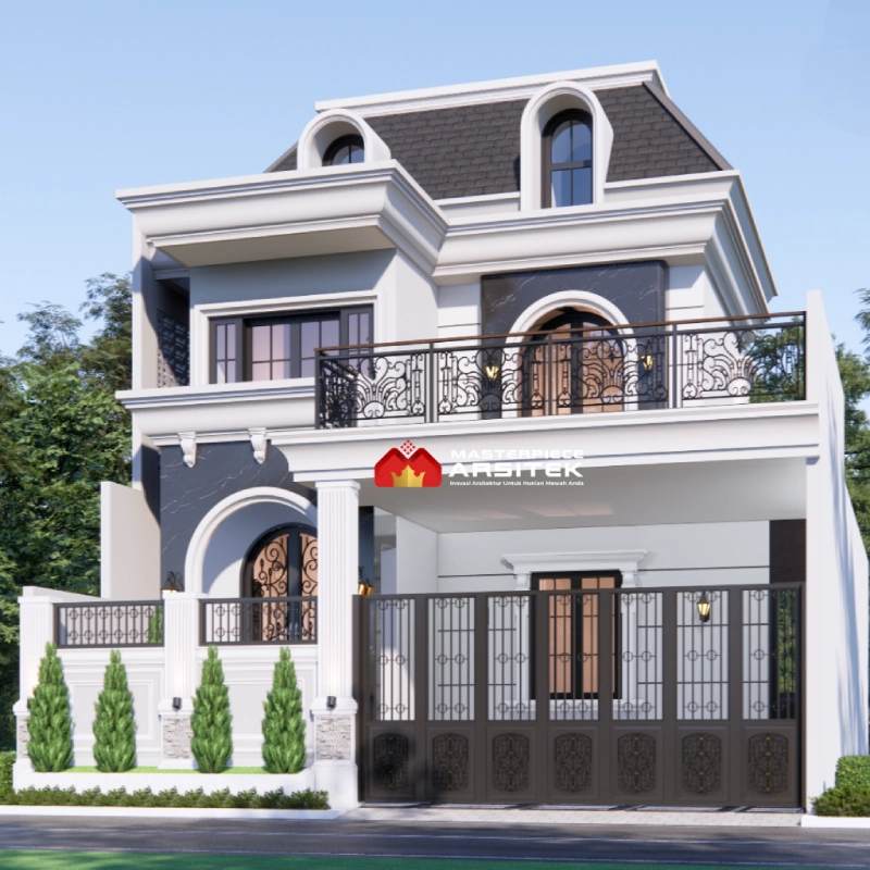 Rumah Mewah Bergaya Klasik Eropa