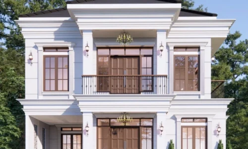 Desain Rumah Klasik American