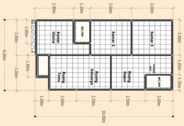 Mengapa Denah Rumah 3 Kamar Menjadi Pilihan Populer_