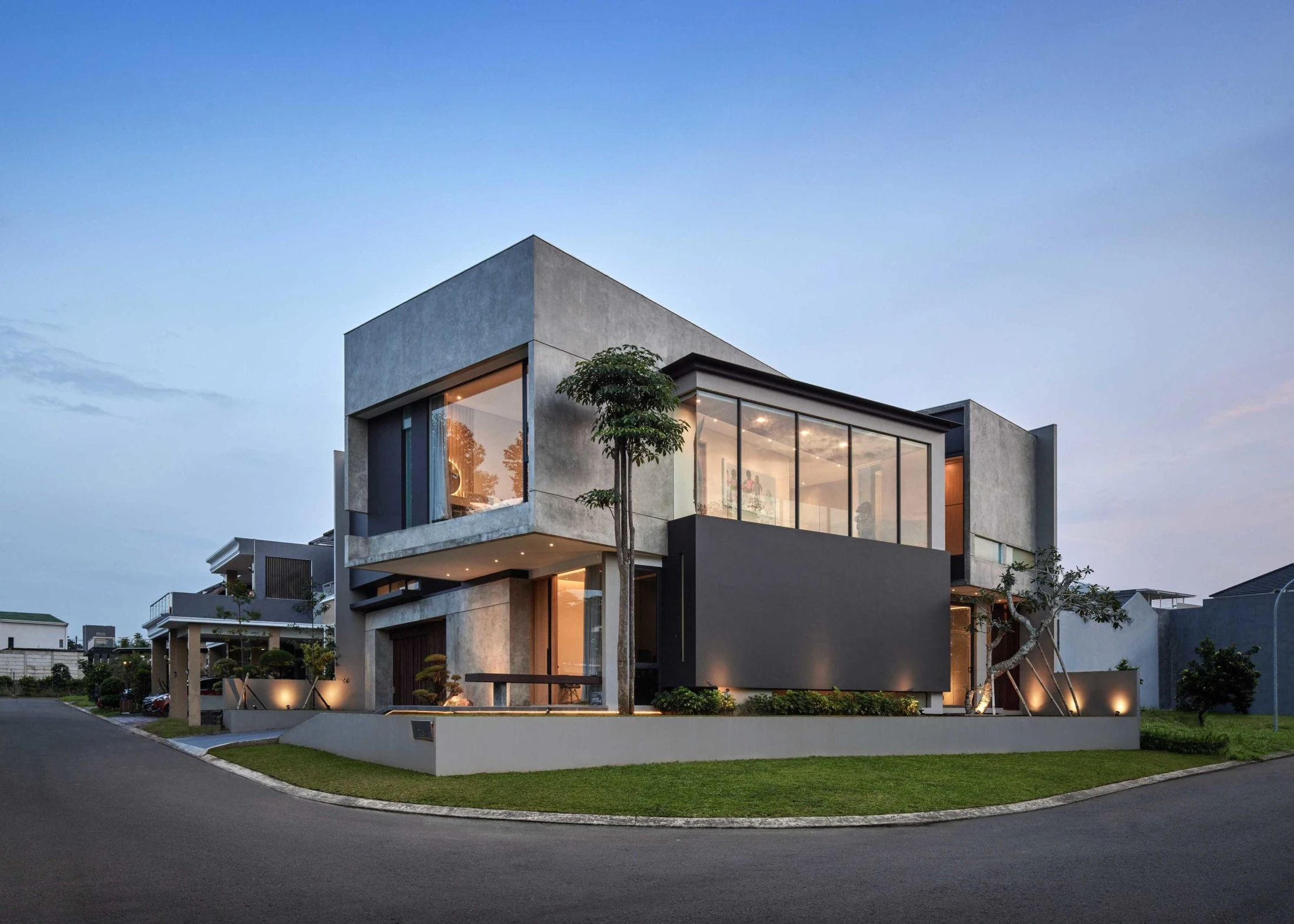 bangunan modern