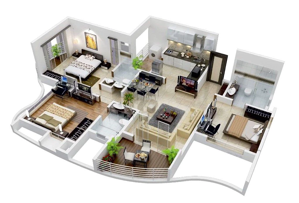 rumah 3d