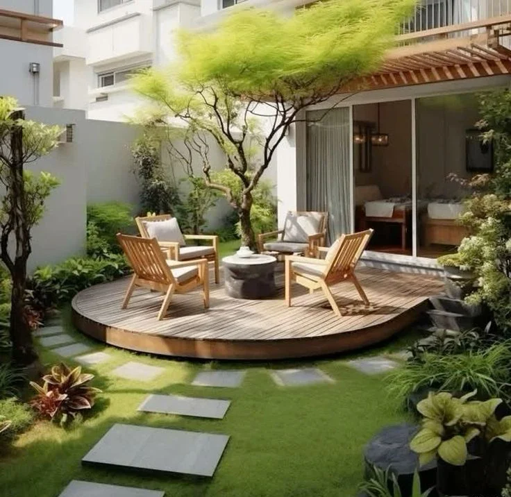 inspirasi dekor taman