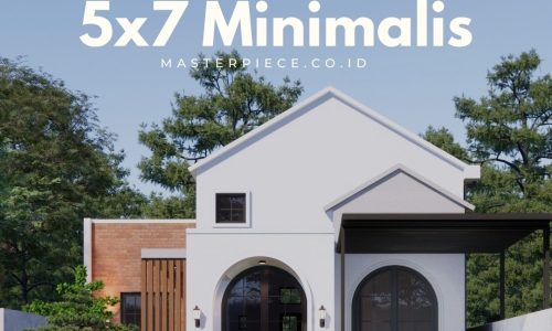 Model Rumah 5x7 Minimalis