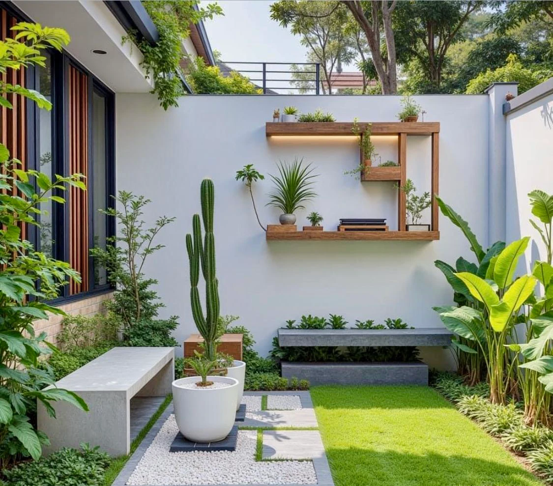 ide kebun minimalis