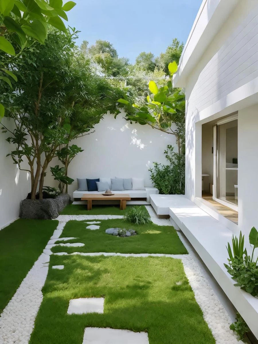 ide kebun minimalis