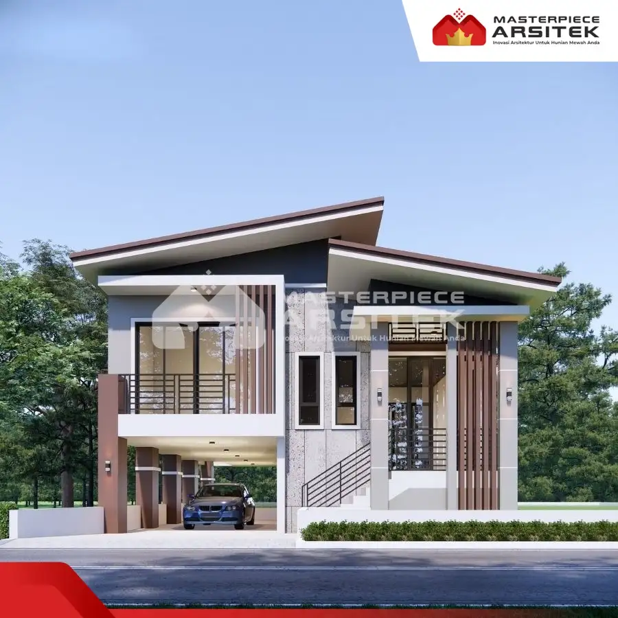 Desain Rumah 12x12 1 Lantai